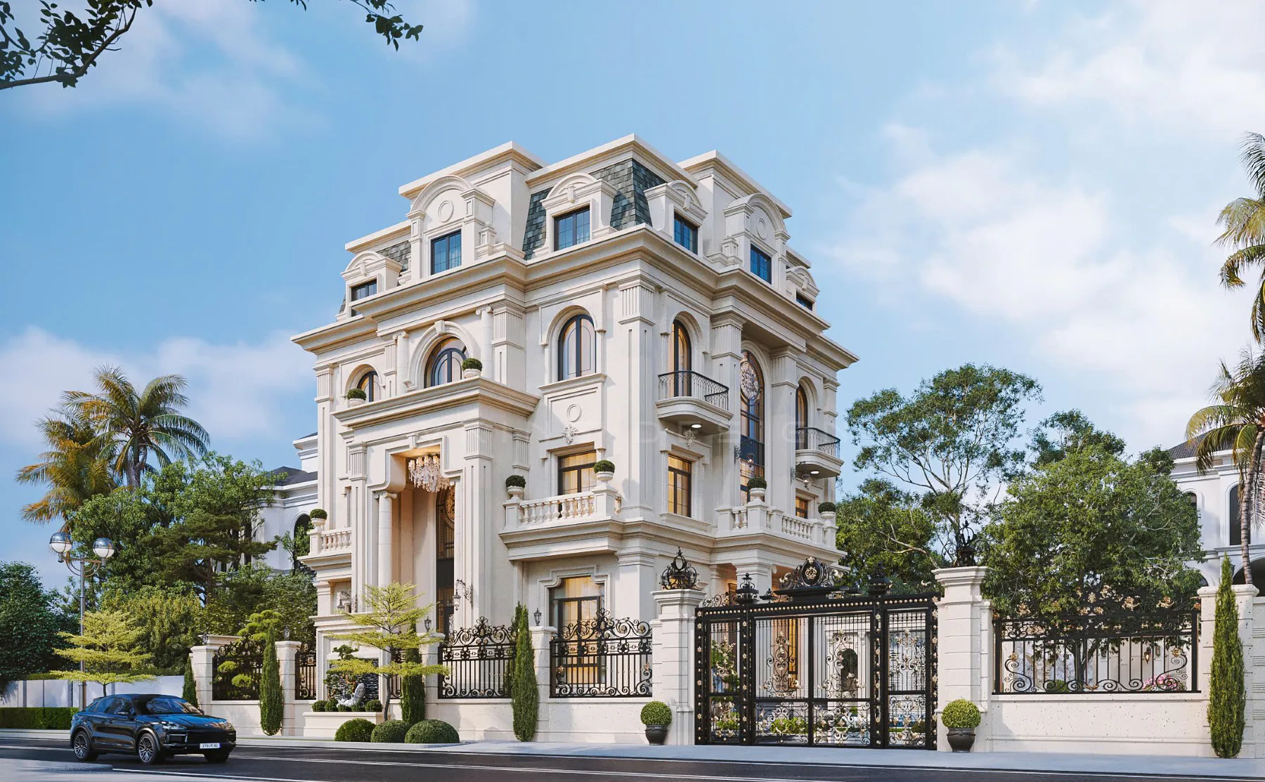 Biệt thự Tân cổ điển xa hoa lộng lẫy Đà Lạt