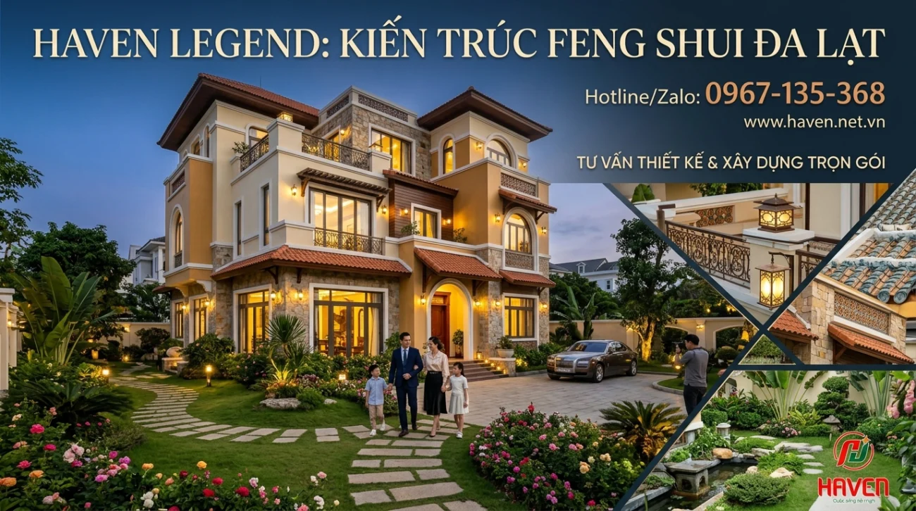 Thi công biệt thự trọn gói uy tín Đà Lạt