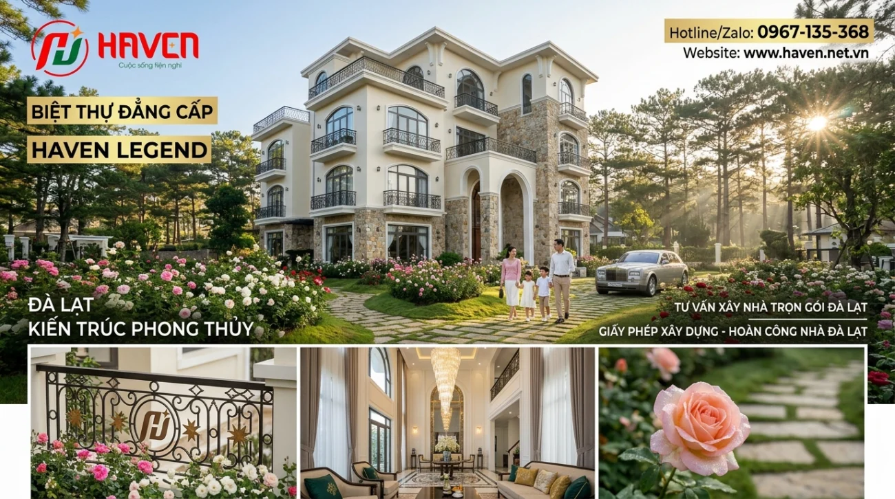 Chỉ tiêu quy hoạch và Xin phép xây dựng Đà Lạt