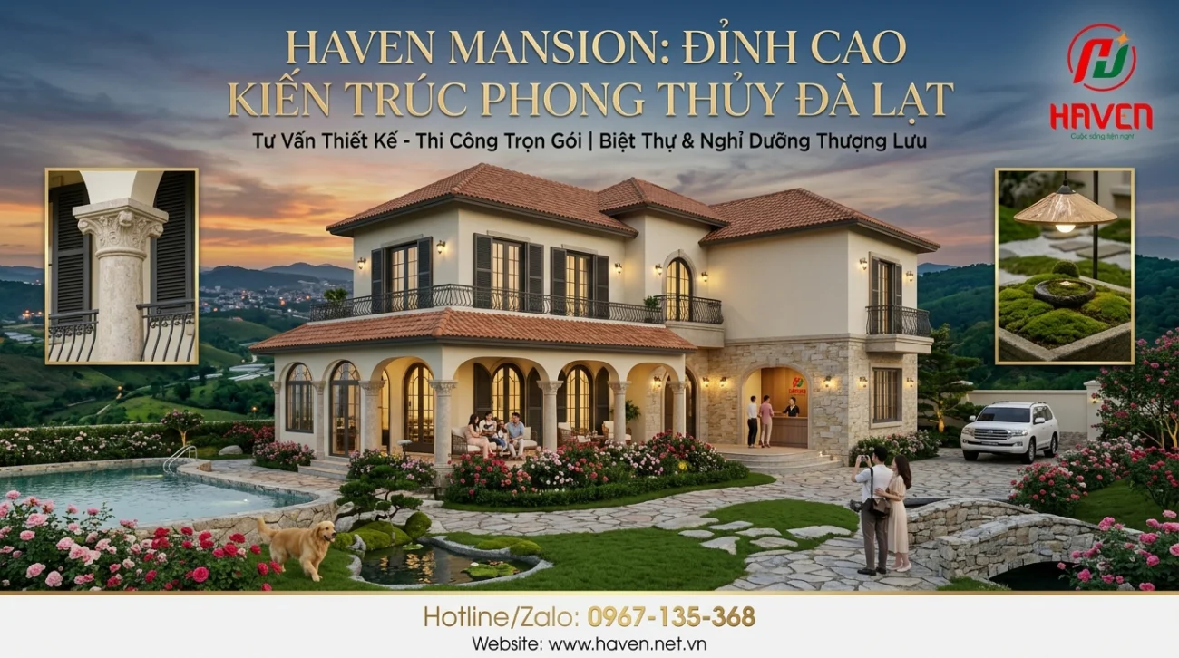 Tuyệt tác Kiến trúc phong thủy Đà Lạt